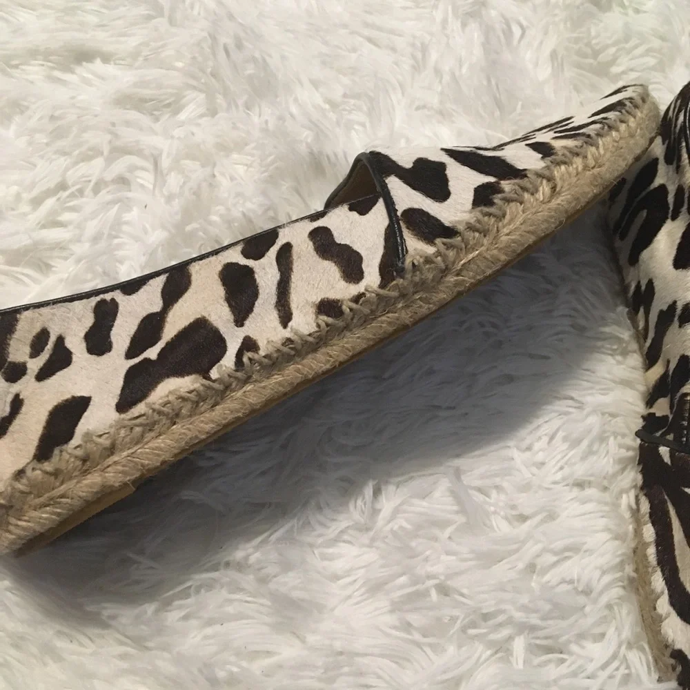 Belle Sigerson Morrison fur flats size 8 - Picture 3 of 10